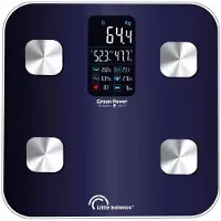 Little Balance Vernetzte körperanalysewaage 180 kg/100 g blau 8661