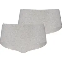 Puma Panty "WOMEN INVISIBLE COTTON MINI SHORTS" 2er Pack, nahtlose Ränder für eine unsichtbare Passform
