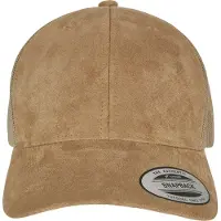 Flexfit Flex Cap "Accessoires Suede Leather Trucker Cap"