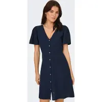 ONLY Minikleid "ONLVITA LIFE S/S SHORT DRESS NOOS WVN" Viskosemischung, regular fit