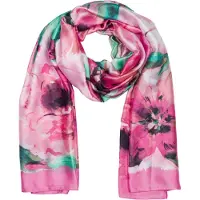 StyleBREAKER Schal "Schal mit Aquarell Blumen Muster" 1 Stk.