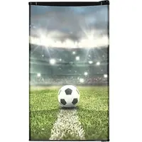 OK. OFR 181 E B Fussball Vollraumkühlschrank (91 l, E, 84,5 cm hoch, Schwarz)