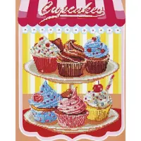 Diamond Dotz Diamond Painting Cupcakes