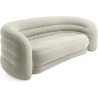 Intex Aufblasbares Sofa Curve 229x109x81cm Couch Indoor Relax Luftbett Sessel