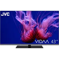 JVC LT-43VDQ6555 QLED Fernseher 43 Zoll Smart TV VIDAA 4K UHD Dolby Vision HDR Triple-Tuner (2026)