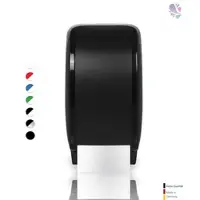 Blanc HYGIENIC Toilettenpapierspender Doppelrollen, Blanc Cosmos, unschlagbar ergiebig, abschließbar, autom. Rollenwechsel, Restrollenfunktion