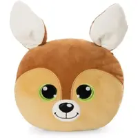 Nici Glubschis Kissen Rehkitz Feena figürlich 32x32cm - braun