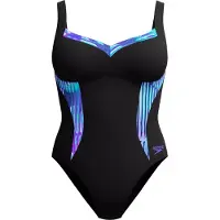 Speedo Shaping Printed Lunaelustre Badeanzug