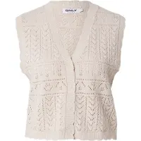 ONLY Onlirina V-Neck Button Vest Knt Noos