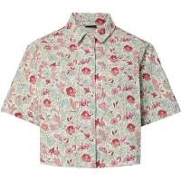 Pieces Pcsalume Kurzarmhemd | Beige | S