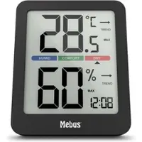 Weinberger GmbH&Co. KG Mebus Digitales Thermo-/ Hygrometer - schwarz