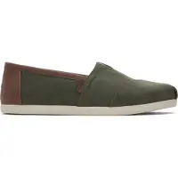 Toms ALPARGATA Herren Espadrilles Dunkel Salbeigrün