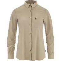 Fjällräven Hemd Övik Lite Shirt LS Damen Fossil-S