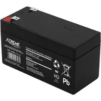 Xtreme Gel Akku AGM Batterie 12V 3,4Ah 3,4 Ah Gelakku Ersatzakku Wartungsfrei