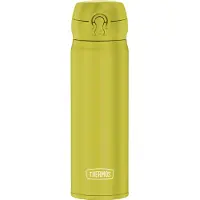 Thermos Isolierflasche "ULTRALIGHT BOTTLE, doppelwandiger Edelstahl, spülmaschinenfest", (1 tlg.), 10h heiß & 20h kalt, zerlegbares Safe Flow Lid