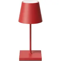 Sigor Akku-Tischleuchte NUINDIE USB-C Mini 250 mm Feuerrot