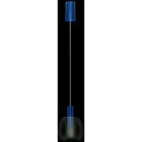 Nova Luce LED Pendelleuchte Imatia in Schwarz-transparent und Gold 7W 192lm 160mm