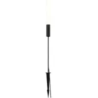 Maytoni LED Wegeleuchte Flare, schwarz, Aluminium, Modern, LED Außenleuchte