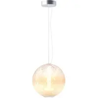 Maytoni Glas Hängelampe Bruma, dimmbar, weiß / opal, für Wohn- / Esszimmer, Glas, Pendelleuchte