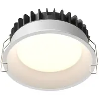 Maytoni LED Einbaustrahler Okno in Weiß 12W 900lm IP44