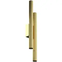 Maytoni Wandlampe Calipso, messing / gold, für Wohn- / Esszimmer, Aluminium, Modern, LED Wandleuchte, Wandlampe Innen