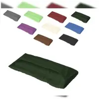 EXKLUSIV HEIMTEXTIL Gartenstuhlauflage 1 Stück 60 x 120 x 20 cm Dunkelgrün