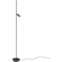 Maytoni LED Stehlampe Thin, dimmbar, schwarz, für Wohn- / Esszimmer, Aluminium, Modern, LED Stehlampe