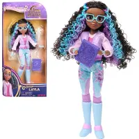 Spin Master Unicorn Academy - Ankleidepuppe Layla (24 cm groß, mit echtem Haar, abnehmbarer Kleidung und Accessoires)