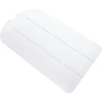 Ferplast Tür für Hundehütte Dogvilla 90, PVC transparent, regenfest, schützt vor Wind und Kälte, 23,6 x 0,2 x 38,3 cm