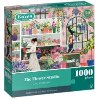 Falcon de luxe Falcon - The Flower Studio (1000 Teile), 1000 Stück(e), Landschaft, 15 Jahr(e)