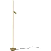 Maytoni LED Stehlampe Thin, dimmbar, messing / gold, für Wohn- / Esszimmer, Aluminium, Modern, LED Stehlampe