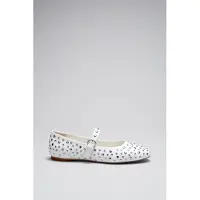 And Other Stories & Other Stories Lea Deco Ballerina White Größe: 36 | Ballerinas Outlet | Damen | Weiß