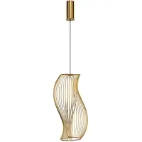 Maytoni Hängelampe Opus, messing / gold, für Wohn- / Esszimmer, Metall, Pendelleuchte