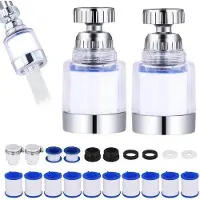 OEM 360-Gradige Roterende Wasserhahn mit Wasserfilter für den Haushalt - Entfernt Chlorgas, Fluorid und Schwermetalle