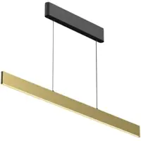 Maytoni Hängelampe Ephoria, dimmbar, messing / gold, für Wohn- / Esszimmer, Aluminium, Pendelleuchte
