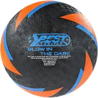 Barfussball Glow in the Dark orange/blau Grösse 5