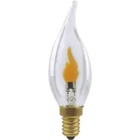 Segula LED Rustika Kerze Windstoß Fire Flame klar E14 0,2 W 60Lm