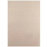 KADIMA DESIGN Teppich Kurzflor Uni Modern Waschbar Esszimmer Flur OEKO-TEX Beige 140x200 cm Fußbodenheizung geeignet Gekettelt – LECH von