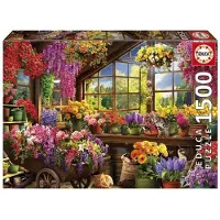 Educa Garden Cabin Puzzle 1500 Stücke Mehrfarbig Kinder Mehrfarbig One Size