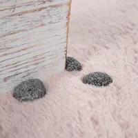TT Home Hochflor Teppich Schlafzimmer Kunstfell Flauschig Kaninchenfell Imitat