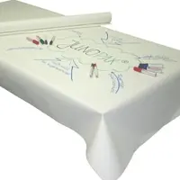 JUNOPAX World Café Methode beschreibbare Papiertischdecke weiß 50m x 1,30m, nass- und wischfest