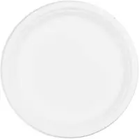 Ekoe Plastic Free Solutions Ekoe Everyday Teller aus Zuckerrohr, Durchmesser 23 cm
