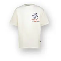 Vingino Oversized T-shirt Hens Junge Weiß 140