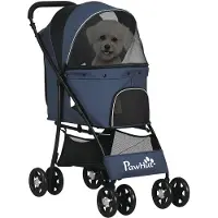 PawHut Hundetrolley 81L x 48B x 99H cm | Gr.: onesize