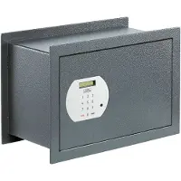 BURG-WÄCHTER PSW 130 E, Wandtresor, Grau, Elektronisch, 16,5 l, Stahl, 1 Regale