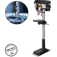 Stahlwerk BD-900 ST Säulenbohrmaschine 900W Leistung 280 - 2.380 U/min Ø 20 mm