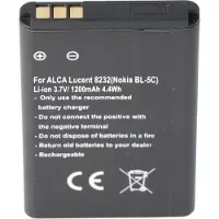 AccuCell Akku nur passend für den CISCO RTR001F05, ICP6/34/54 Battery Pack 74-121619-01 Li-ion 3.7V 1100mAh 4.1WH