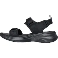 SKECHERS Damen Vapor Foam Sandalen Schwarz