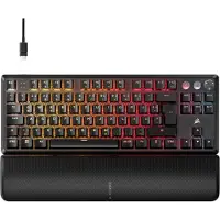 Corsair K70 PRO TKL, Kabelgebunden, USB, Magnetic-mechanical key switch, QWERTZ, RGB-LED, Schwarz