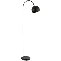 Globo Lighting LED Stehleuchte, Metall, schwarz, H 150 cm